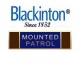 Blackinton® Mounted Patrol (Equine) Operations Commendation Bar